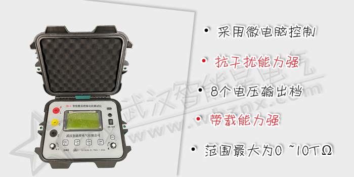 智能數(shù)顯絕緣電阻測(cè)試儀